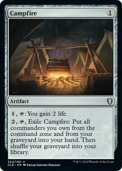 Campfire (Commander Legends: Battle for Baldur's Gate) Light Play