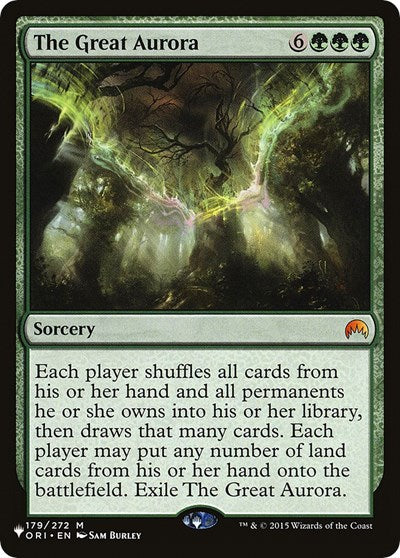 The Great Aurora (The List) Light Play