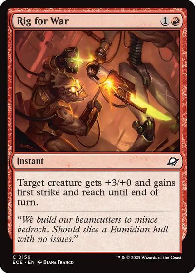Rig for War (Edge of Eternities) Near Mint Foil