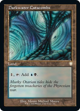 Darkwater Catacombs (Commander: The Brothers' War) Light Play