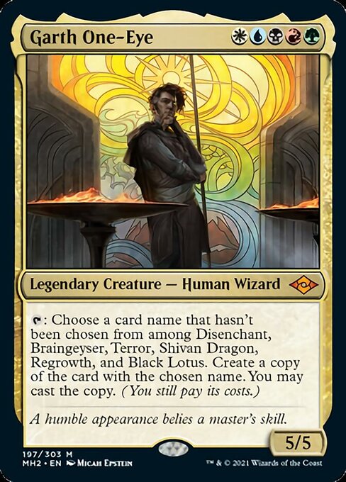 Garth One-Eye (Modern Horizons 2) Light Play