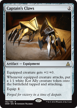 Captain's Claws (Oath of the Gatewatch) Near Mint