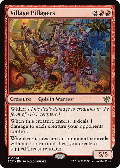 Village Pillagers (Commander: Lorwyn Eclipsed) Near Mint