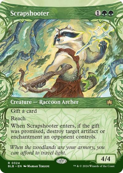Scrapshooter (Showcase) (Bloomburrow) Near Mint