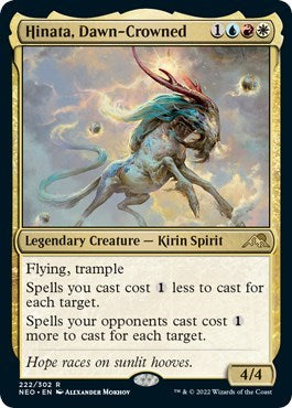 Hinata, Dawn-Crowned (Kamigawa: Neon Dynasty) Near Mint