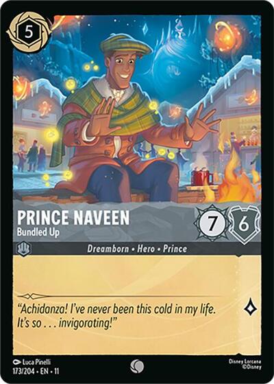 Prince Naveen - Bundled Up (Winterspell) Near Mint