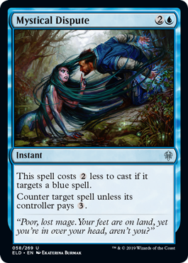 Mystical Dispute (Throne of Eldraine) Light Play