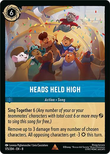 Heads Held High (Reign of Jafar) Near Mint