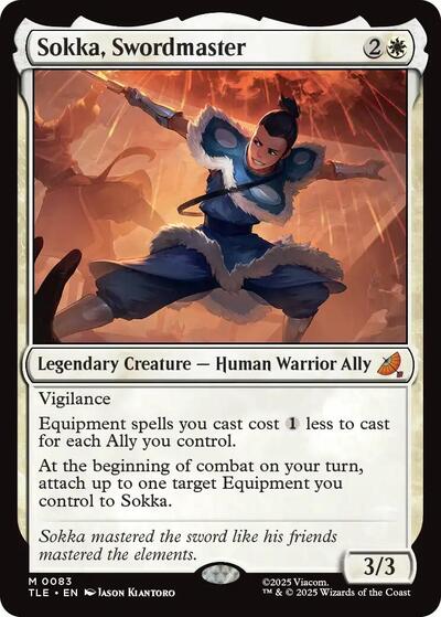 Sokka, Swordmaster (Avatar: The Last Airbender: Eternal-Legal) Near Mint