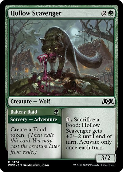Hollow Scavenger (Wilds of Eldraine) Near Mint Foil