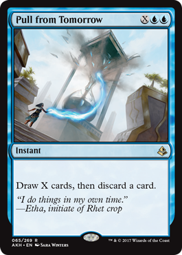 Pull from Tomorrow (Amonkhet) Light Play