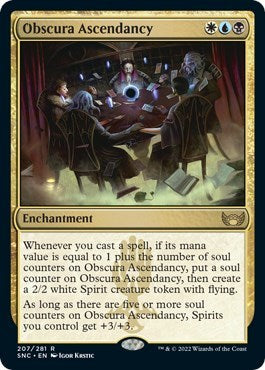 Obscura Ascendancy (Streets of New Capenna) Light Play Foil