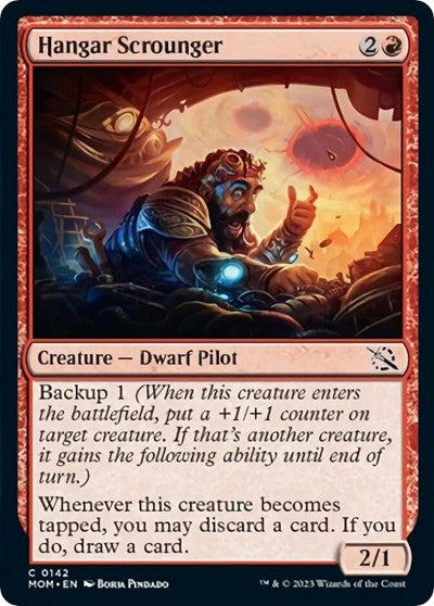 Hangar Scrounger (March of the Machine) Near Mint Foil