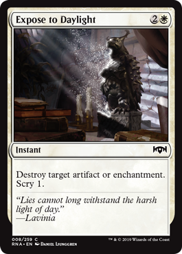 Expose to Daylight (Ravnica Allegiance) Light Play Foil