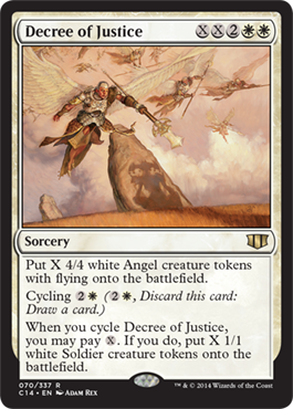 Decree of Justice (Commander 2014 Edition) Light Play