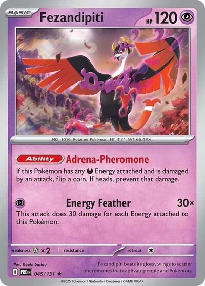 Fezandipiti (SV: Prismatic Evolutions) Near Mint Holofoil