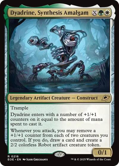 Dyadrine, Synthesis Amalgam (Edge of Eternities) Near Mint Foil