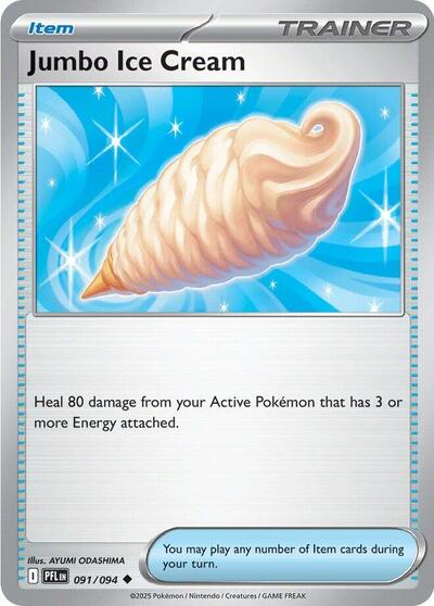 Jumbo Ice Cream (ME02: Phantasmal Flames) Near Mint Reverse Holofoil