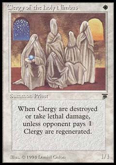 Clergy of the Holy Nimbus (Legends) Light Play