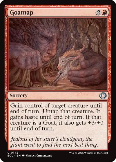 Goatnap (Lorwyn Eclipsed) Near Mint Foil
