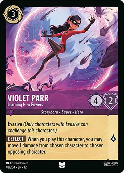 Violet Parr - Learning New Powers (Wilds Unknown) Near Mint