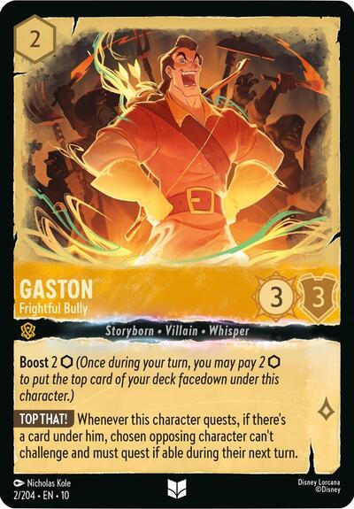 Gaston - Frightful Bully (Whispers in the Well) Near Mint