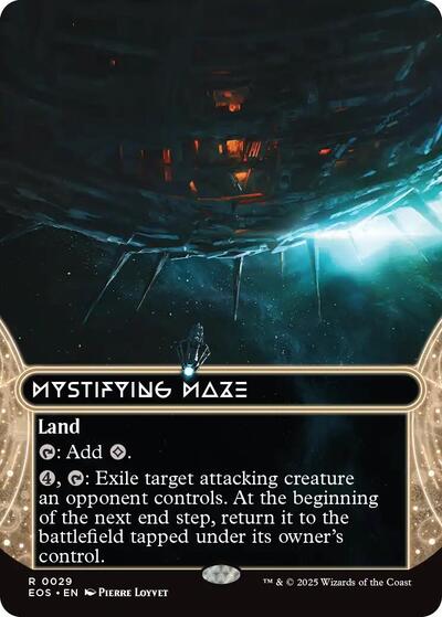 Mystifying Maze (0029) (Borderless) (Stellar Sights) Near Mint