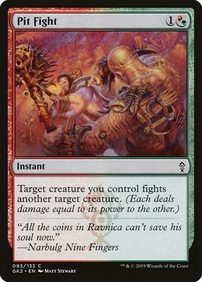Pit Fight (Ravnica Allegiance: Guild Kits) Light Play