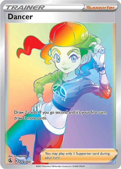 Dancer (Secret) (SWSH08: Fusion Strike) Near Mint Holofoil