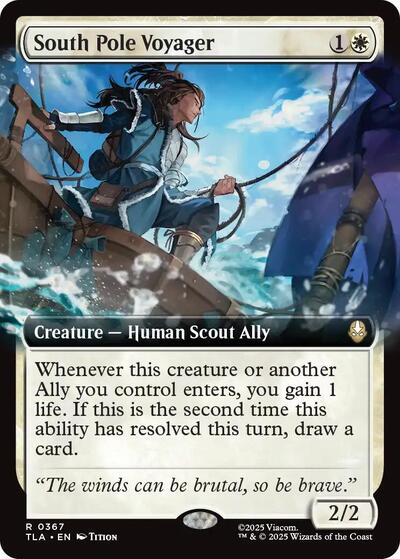 South Pole Voyager (Extended Art) (Avatar: The Last Airbender) Near Mint Foil