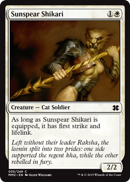 Sunspear Shikari (Modern Masters 2015) Light Play Foil