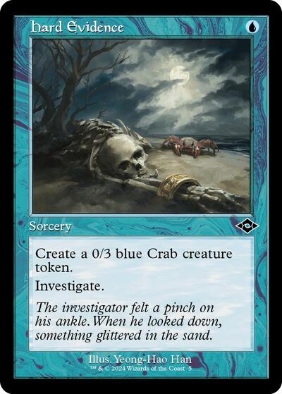 Hard Evidence (Retro Frame) (Modern Horizons 2) Light Play Foil