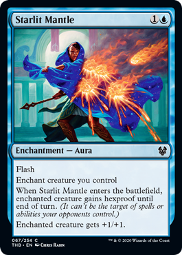 Starlit Mantle (Theros Beyond Death) Light Play Foil