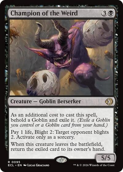 Champion of the Weird (Lorwyn Eclipsed) Near Mint