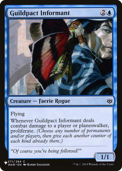 Guildpact Informant (The List) Near Mint