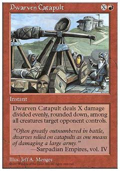 Dwarven Catapult (5th Edition) Light Play