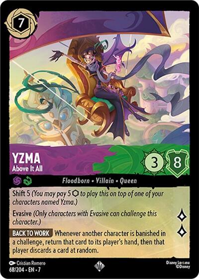 Yzma - Above It All (Archazia's Island) Near Mint