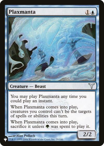 Plaxmanta (The List) Near Mint