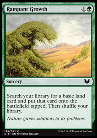 Rampant Growth (Commander 2015) Light Play