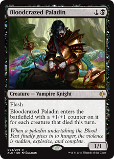 Bloodcrazed Paladin (Ixalan) Light Play