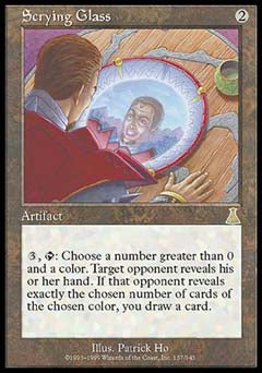 Scrying Glass (Urza's Destiny) Light Play