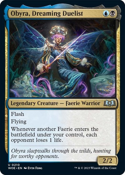 Obyra, Dreaming Duelist (Wilds of Eldraine) Light Play