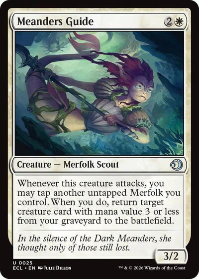 Meanders Guide (Lorwyn Eclipsed) Near Mint Foil