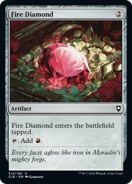 Fire Diamond (Commander Legends: Battle for Baldur's Gate) Light Play Foil
