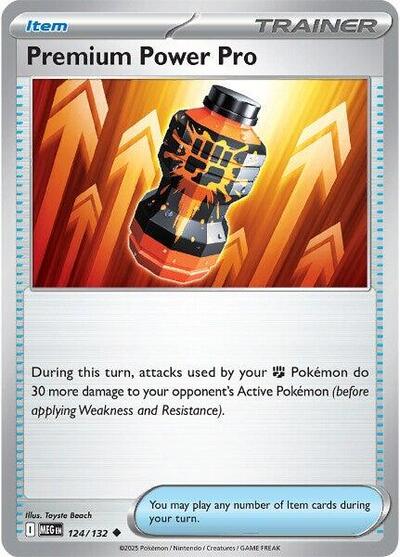 Premium Power Pro - 124 (ME01: Mega Evolution) Near Mint