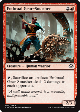 Embraal Gear-Smasher (Aether Revolt) Light Play Foil