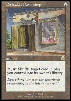 Rishadan Pawnshop (Mercadian Masques) Light Play