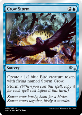 Crow Storm (Unstable) Light Play