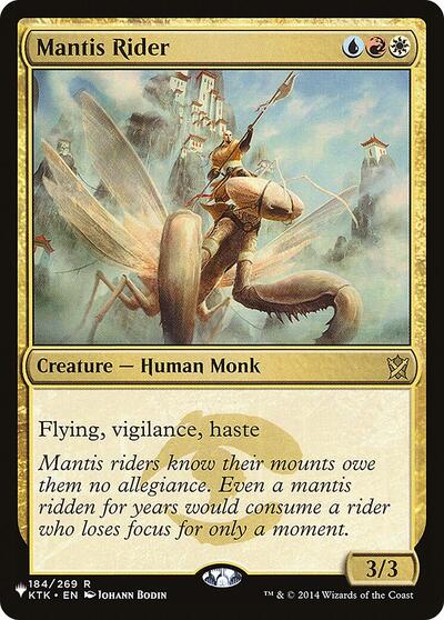 Mantis Rider (The List) Near Mint