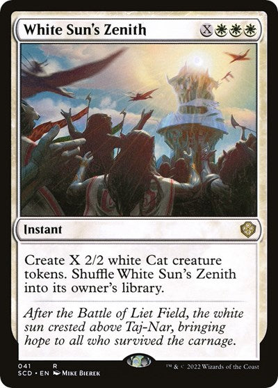 White Sun's Zenith (Commander 2022 Starter Decks) Light Play